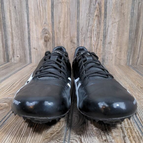 Asics Hyper Sprint 7 Track Field Running Shoes Sneakers Black 1091A015 Men Sz 11 - Picture 2 of 11